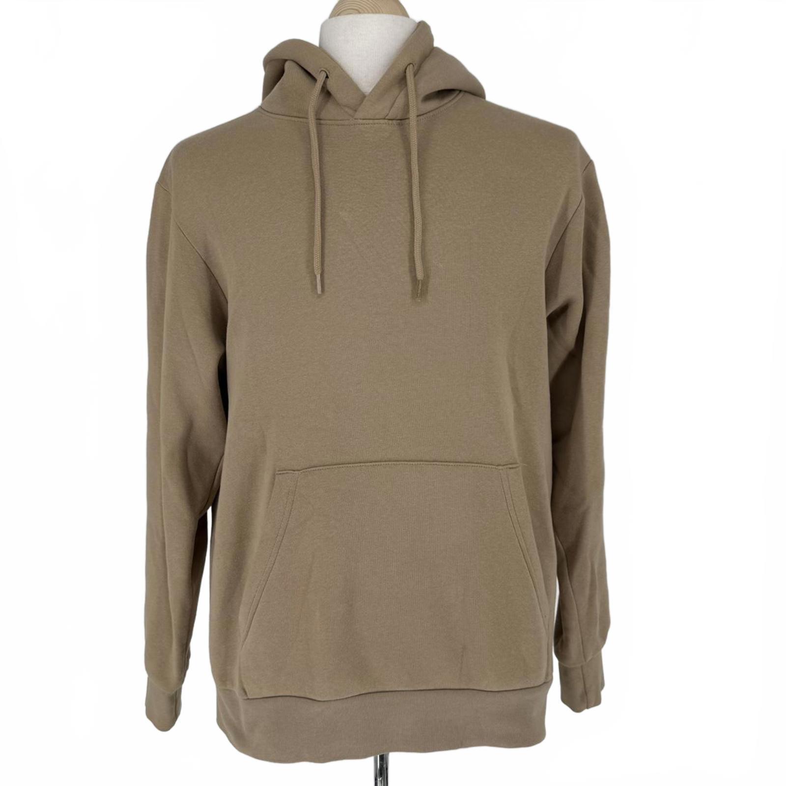 Cropp EcoAware Regular Fit Stylish Casual Hoodie in Tan Size M – 24” pit to pit