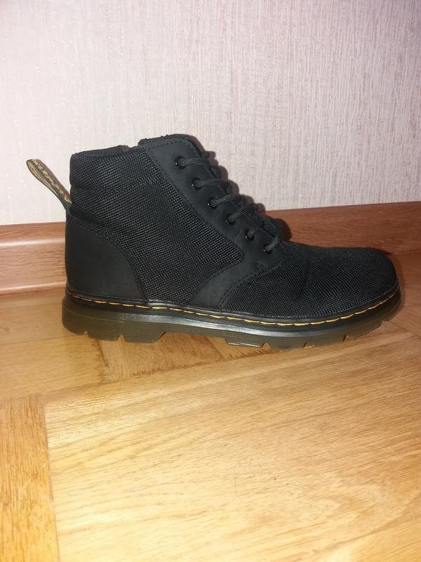 Women Dr. Martens Boots Black Textile 35.5