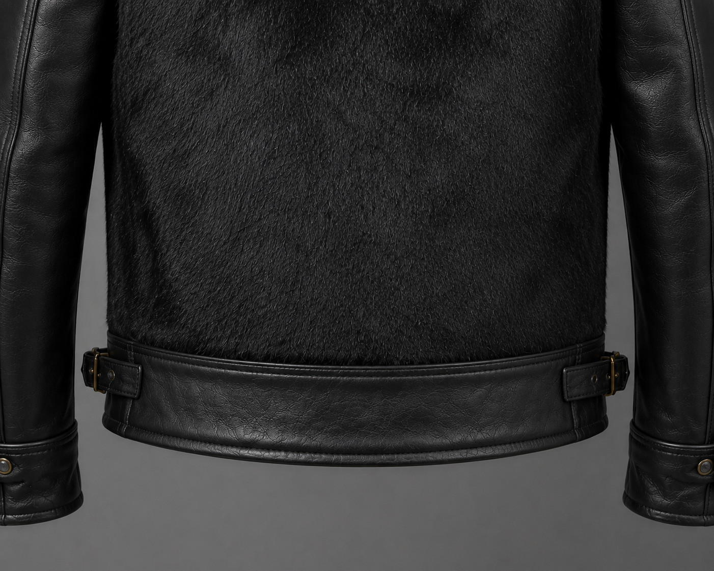 Men’s Genuine Cowhide Leather Jacket – Western Cowboy – Fashion Biker Coat
