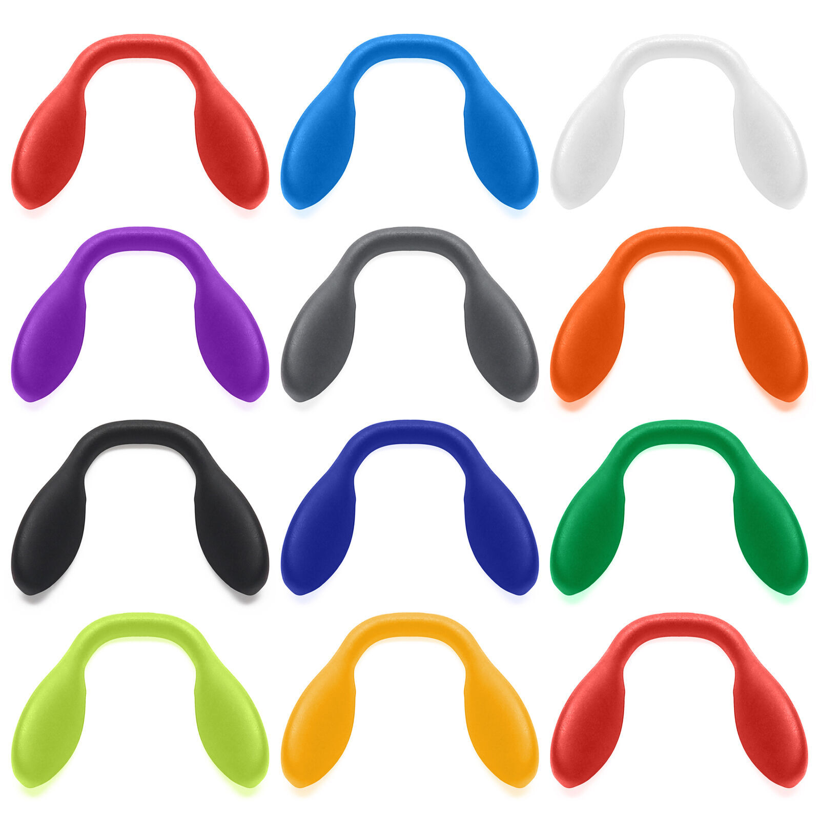 Lenslog Silicone Replacement Nose Pads for-Oakley Split Shot OO9416-Multi Opts