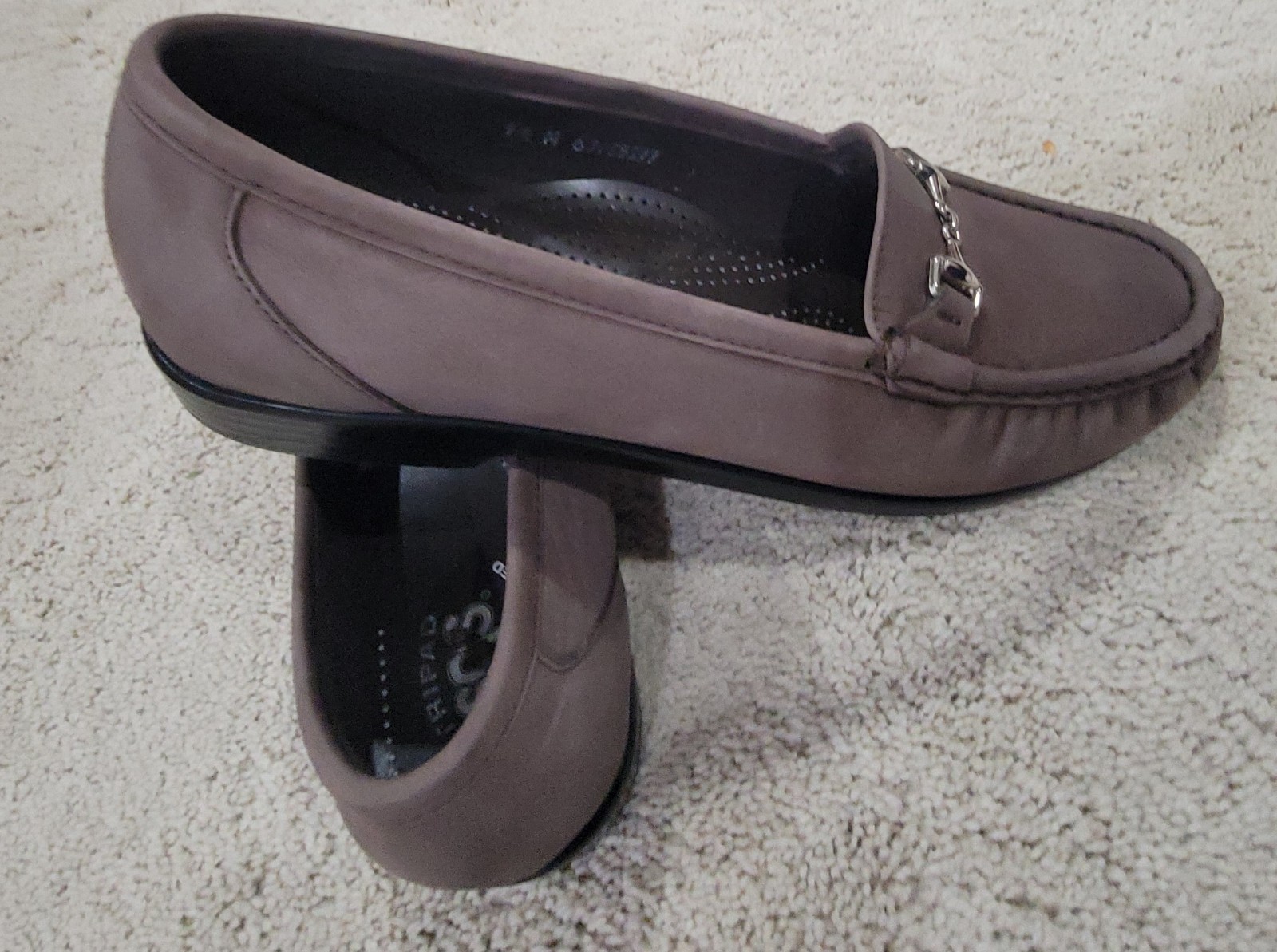 SAS Tripad Slip-on Taupe Suede Driving Moccasins SZ 9.5M