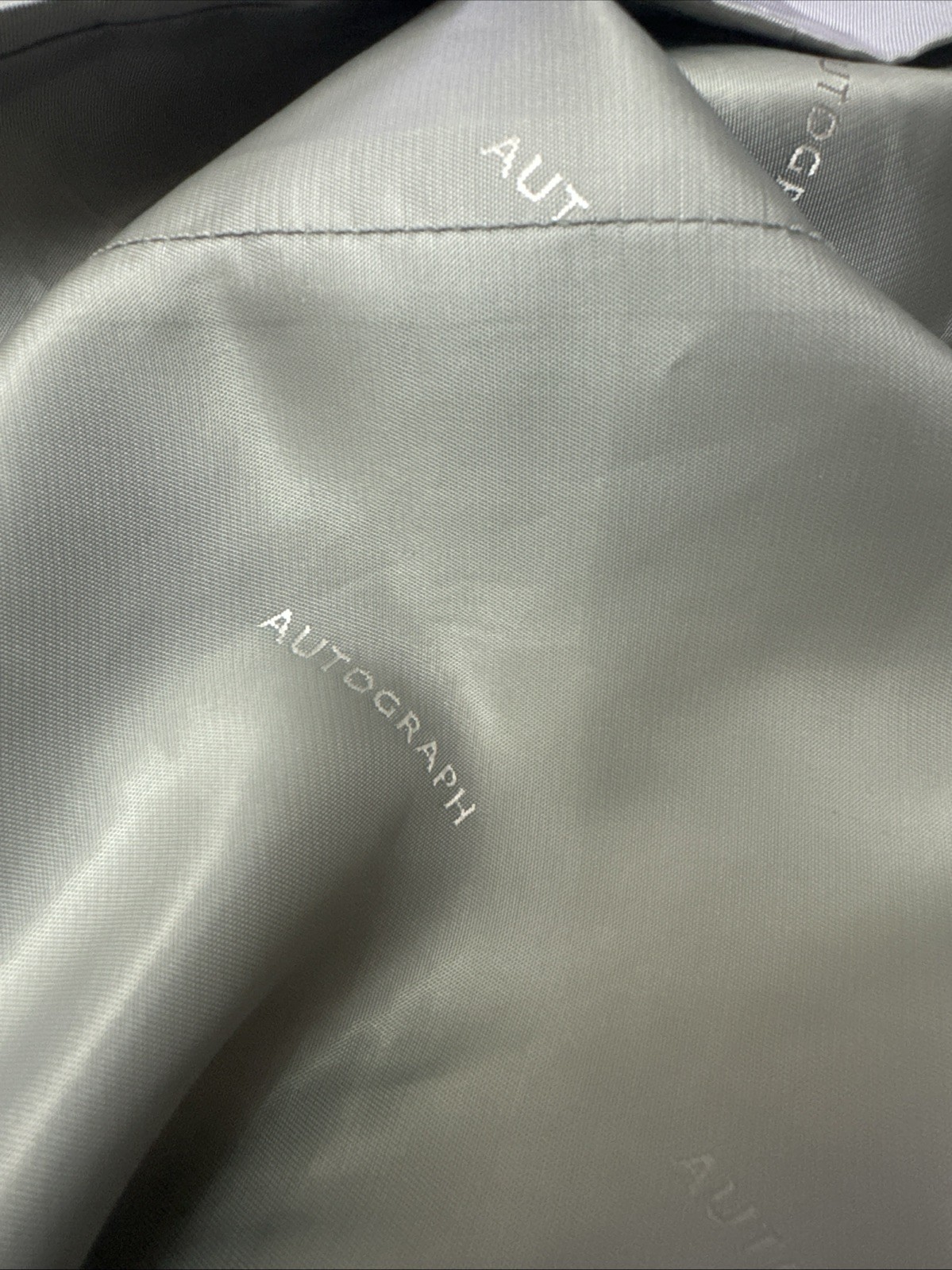 New M&S Autograph Marks & Spencer 40 44 46 light verdigris linen-blend waistcoat