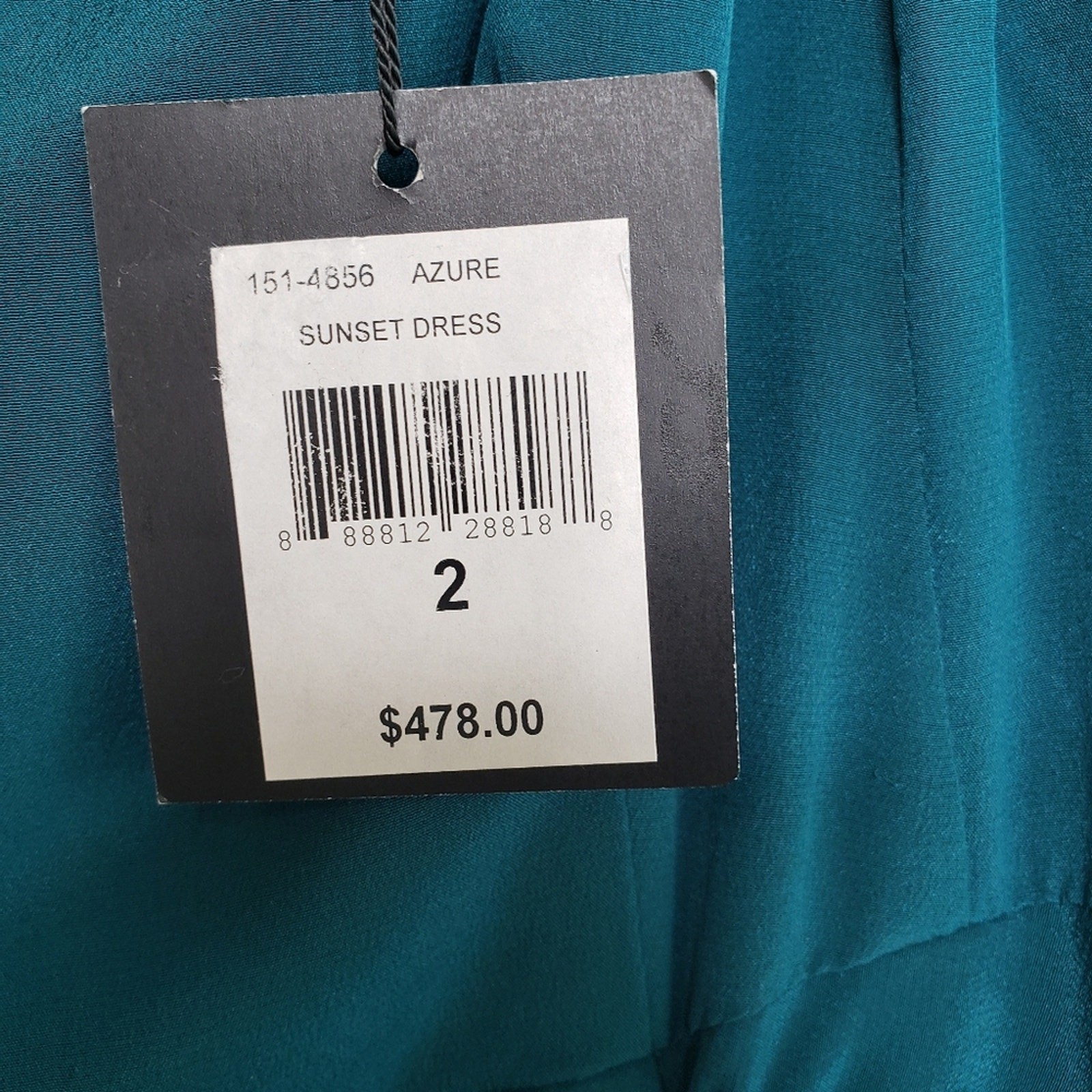 NEW Nanette Lepore Azure Sunset Silk Formal Party Cocktail Dress