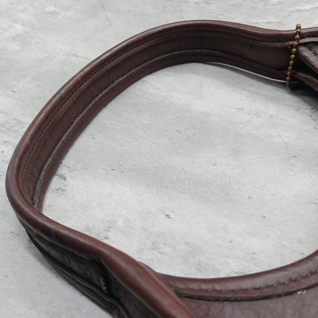 Old Coach Ergo Shoulder Bag 9027 Leather Brown