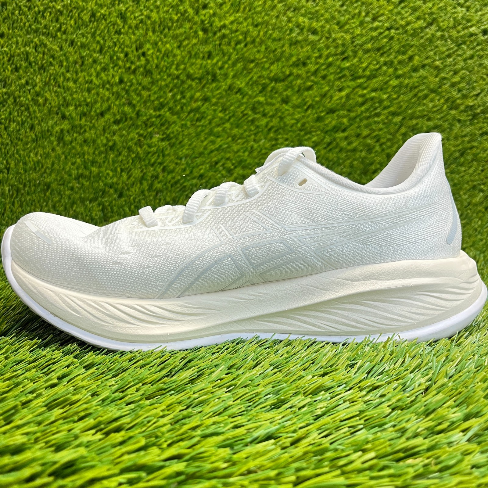 Asics Gel-Cumulus 26 Mens Size 7.5 White Athletic Running Walking Shoes Sneakers