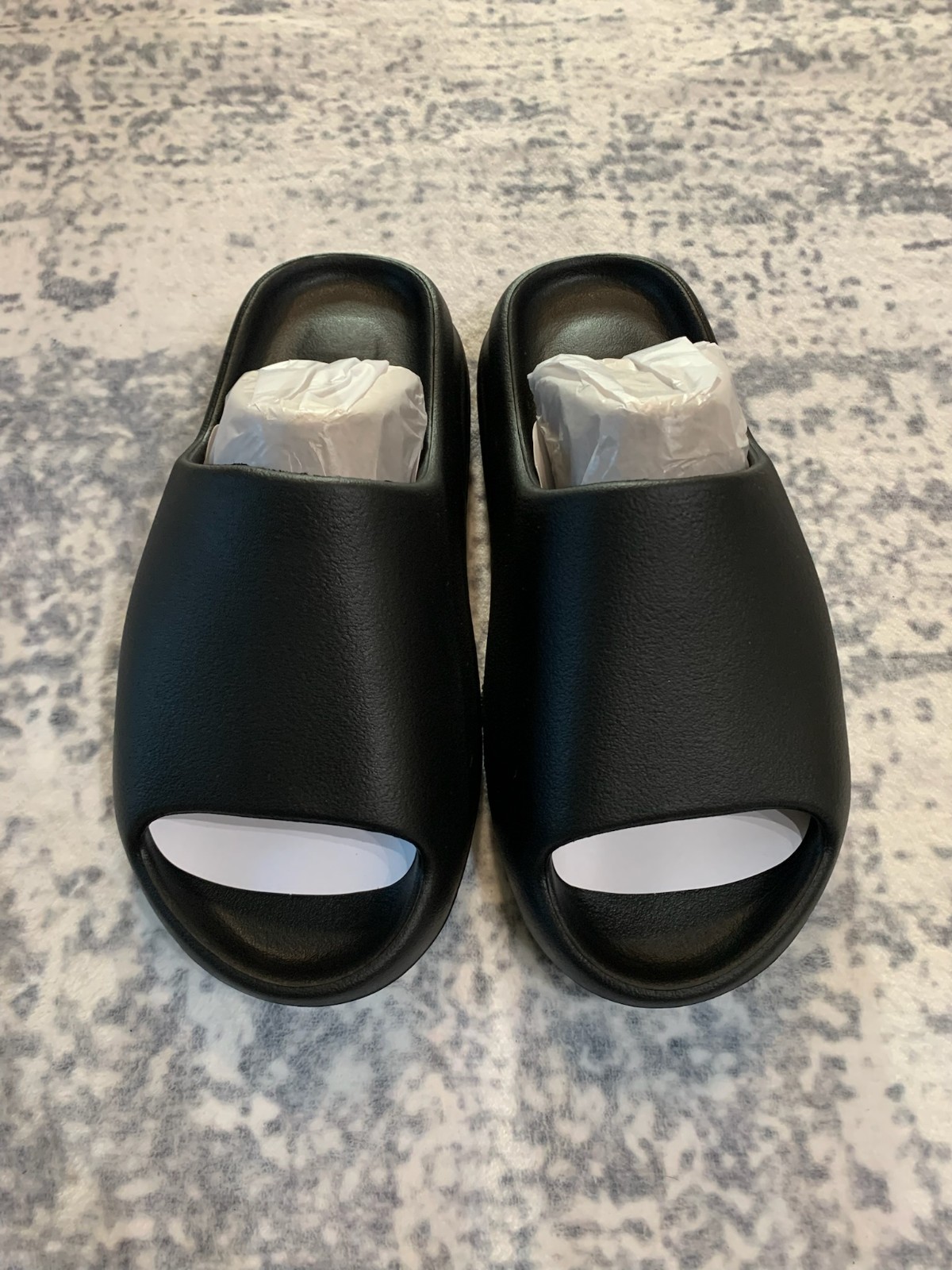 Yzy YZ YS-01 Slide BLACK Mens FREE SHIPPING WITH BAG MULITPLE SIZES