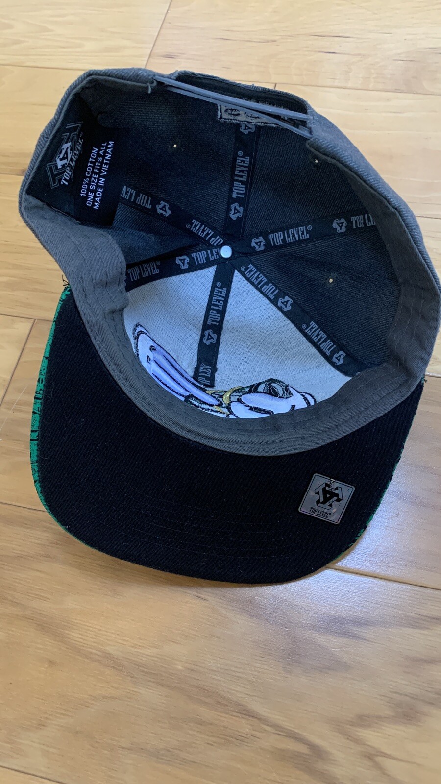 Money Roll Hat White Gloves Embroidered Men’s Baseball Cap Snapback Top Level