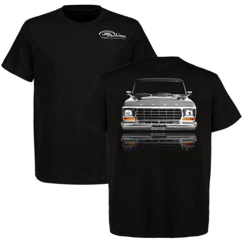 Classic Ford F100 Pickup Truck T-Shirt � Vintage Automotive Graphic Tee, Full-Co