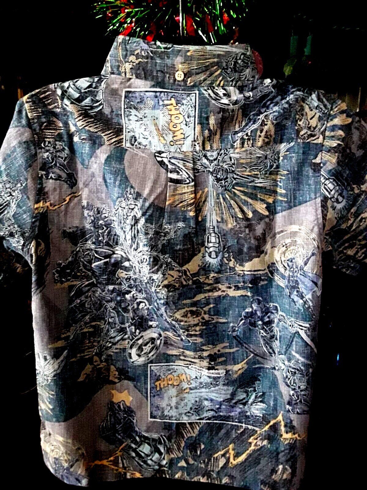 Reyn Spooner Boy’s MARVEL ADVENGER Color-Slate Full Button Shirts