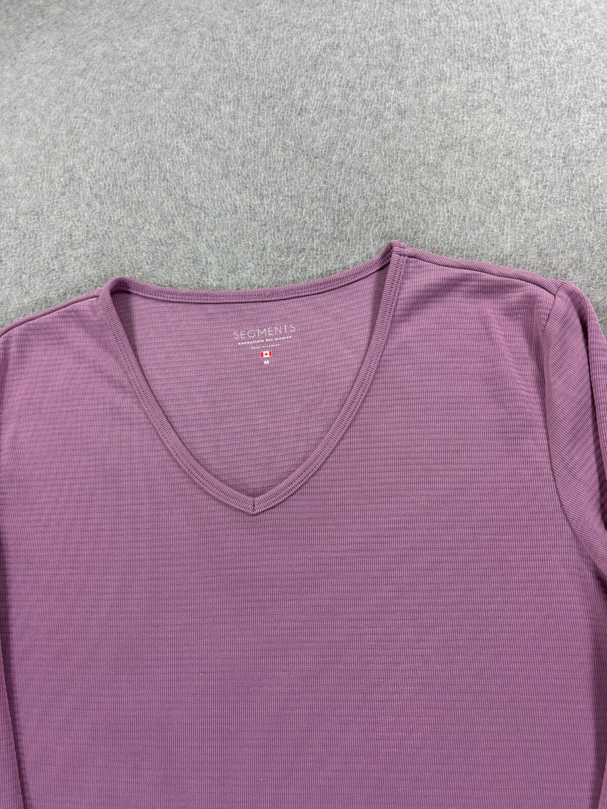 Seg’ments 3/4 Sleeve Performance Pullover Shirt (Women’s Medium) Purple