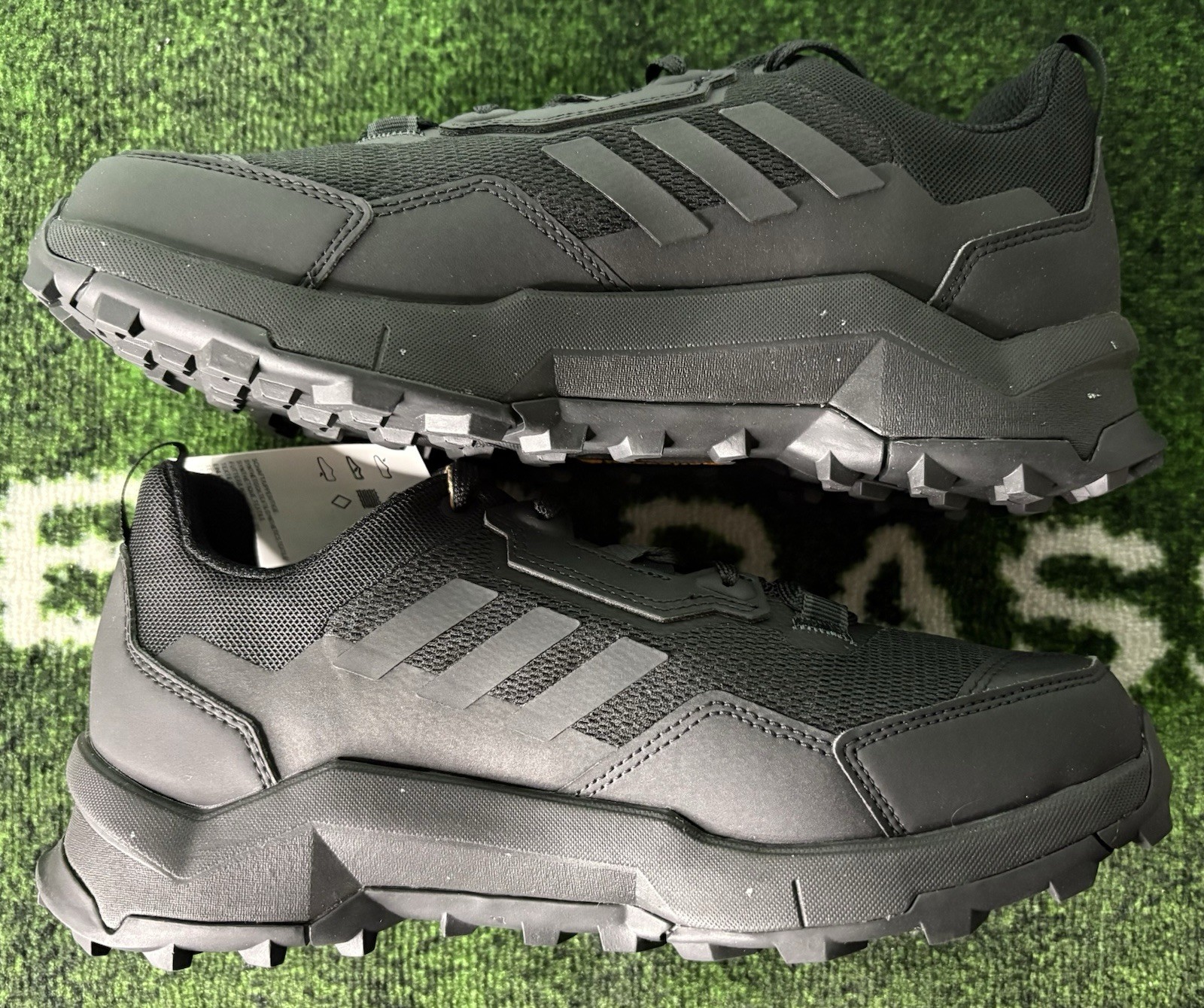 US Men’s 7.5 – Adidas TERREX AX4 “Black Carbon” HP7388, Hiking Shoes (2)