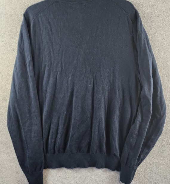 The Men’s Store Bloomingdale’s Cashmere-Blend Standard Fit Cardigan M True Navy