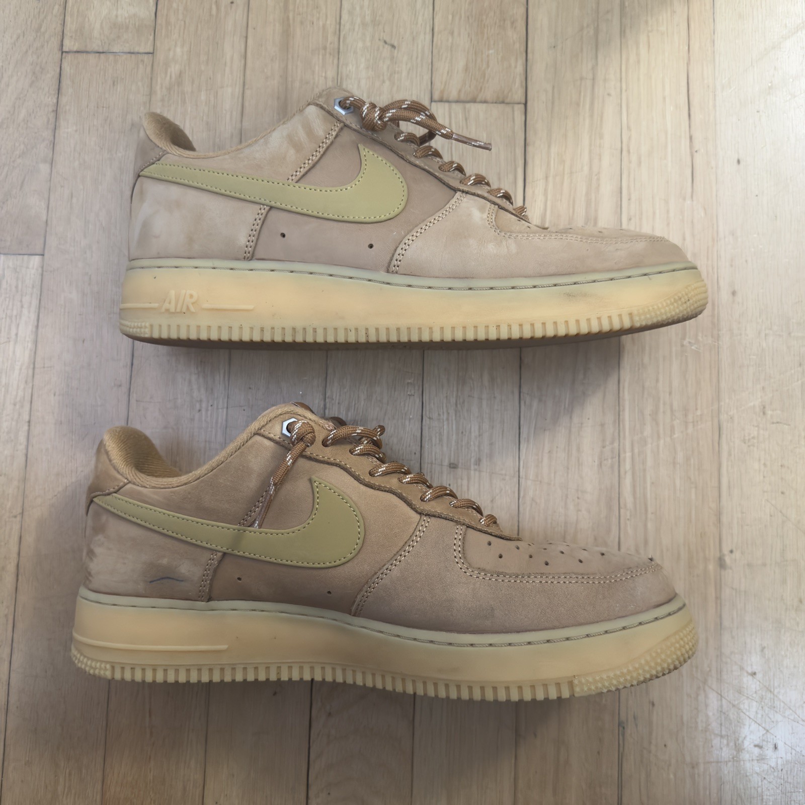 Nike Air Force 1 ’07 WB Low Flax Wheat Gum Light Brown Men’s CJ9179-200
