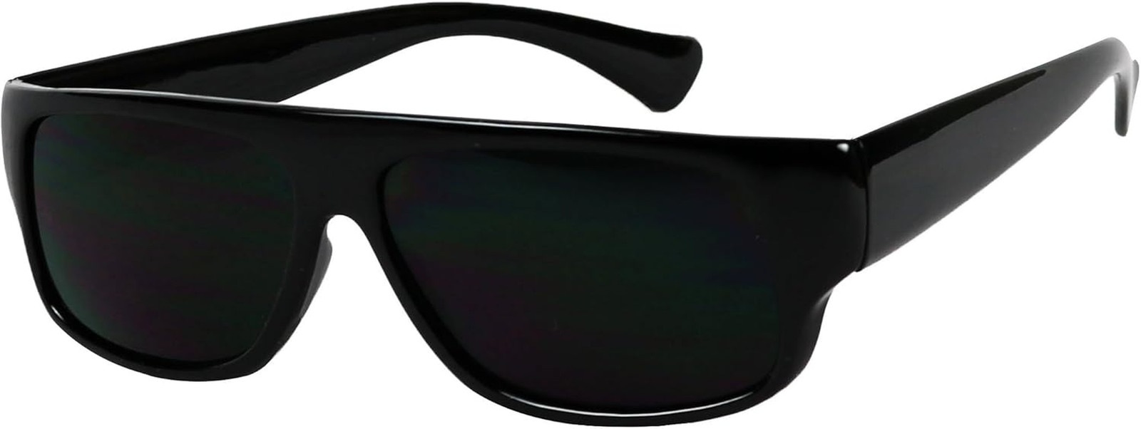 Super Dark Sunglasses 100% UV Protection Category 4 Flat Top OG Eazy E Shades