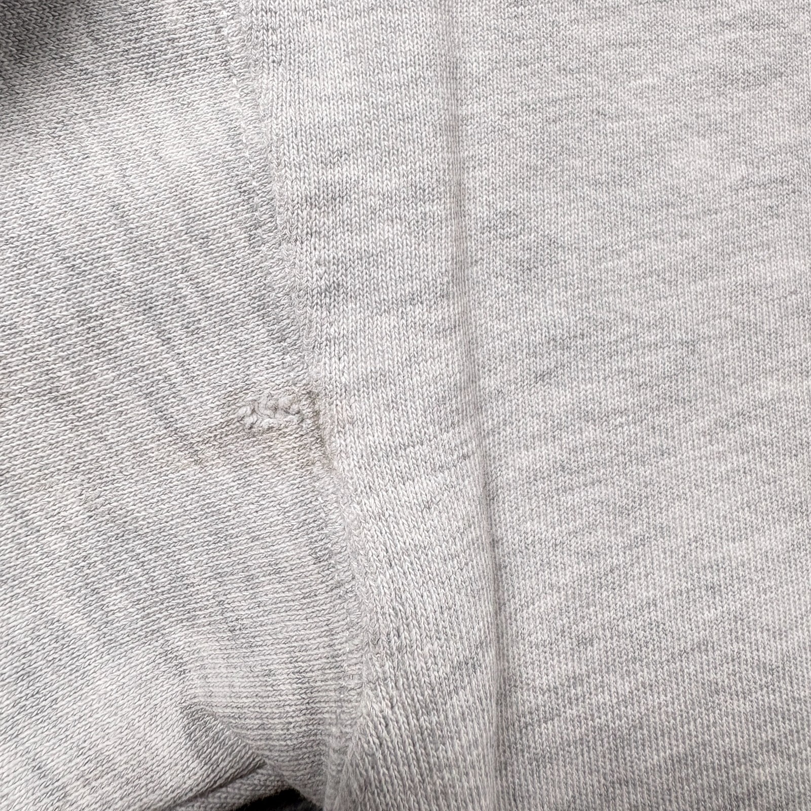 Russell Athletic Sweatshirt Mens Large White Cotton Turtleneck Fleece Lined