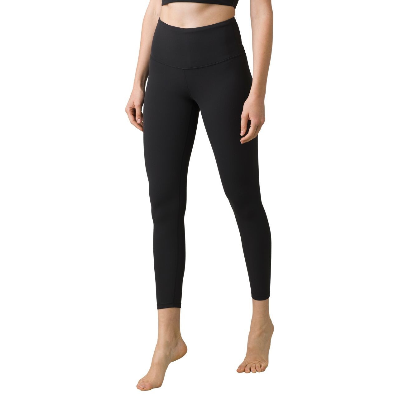 NEW prAna WOMEN’S $89 LAYNA 7/8 BLACK LEGGING SZ M INSEAM 25
