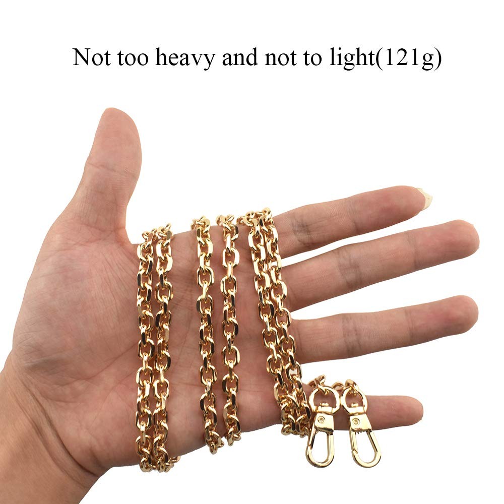 Mini Pochette Purse Chain Strap Thin Wide 6mm for LV Length 51.2 inches Thick…