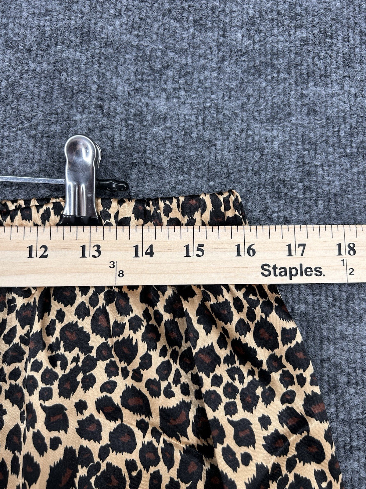 Casual Living Leopard Print Long Sleeve Pajama Set In Bag Womens L Lounge Cozy