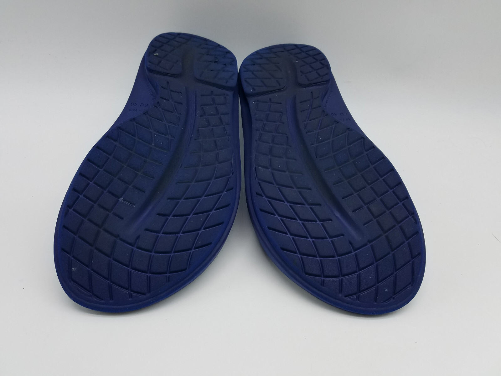 Oofos Oolala Women’s Size 9 Recovery Flip Flop Thong Sandals Blue
