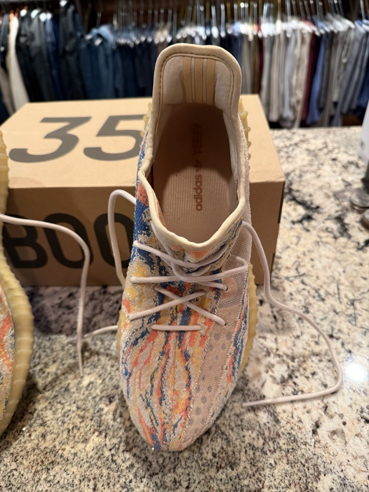 adidas Yeezy Boost 350 V2 MX OAT GW3773 Men’s Low Top Multicolor Sneaker