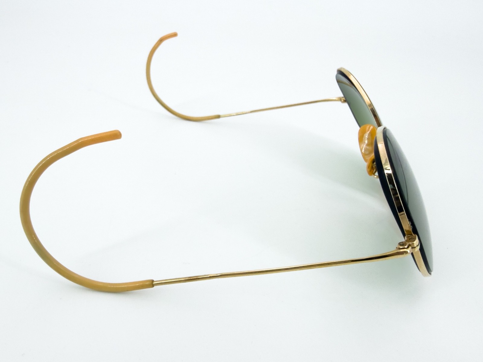 Ray Ban Bausch & Lomb B&L Sunglasses FRAMES 1/10 12k GF 58mm Outdoorsman M656