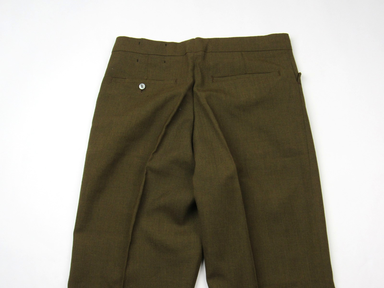 Vtg 1960s Wright Ever-Pressed Wool Mod Dress Pants Trousers 28.5 x 28.5 Tapered