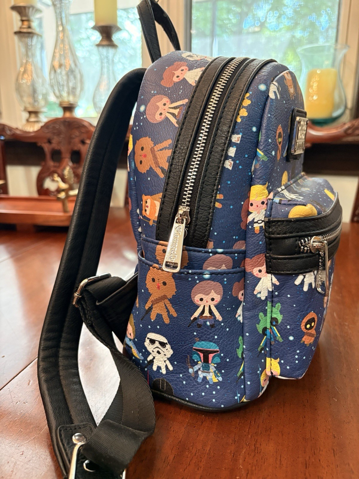 Loungefly Chibi Star Wars mini Backpack WITH DAMAGE (see pictures)