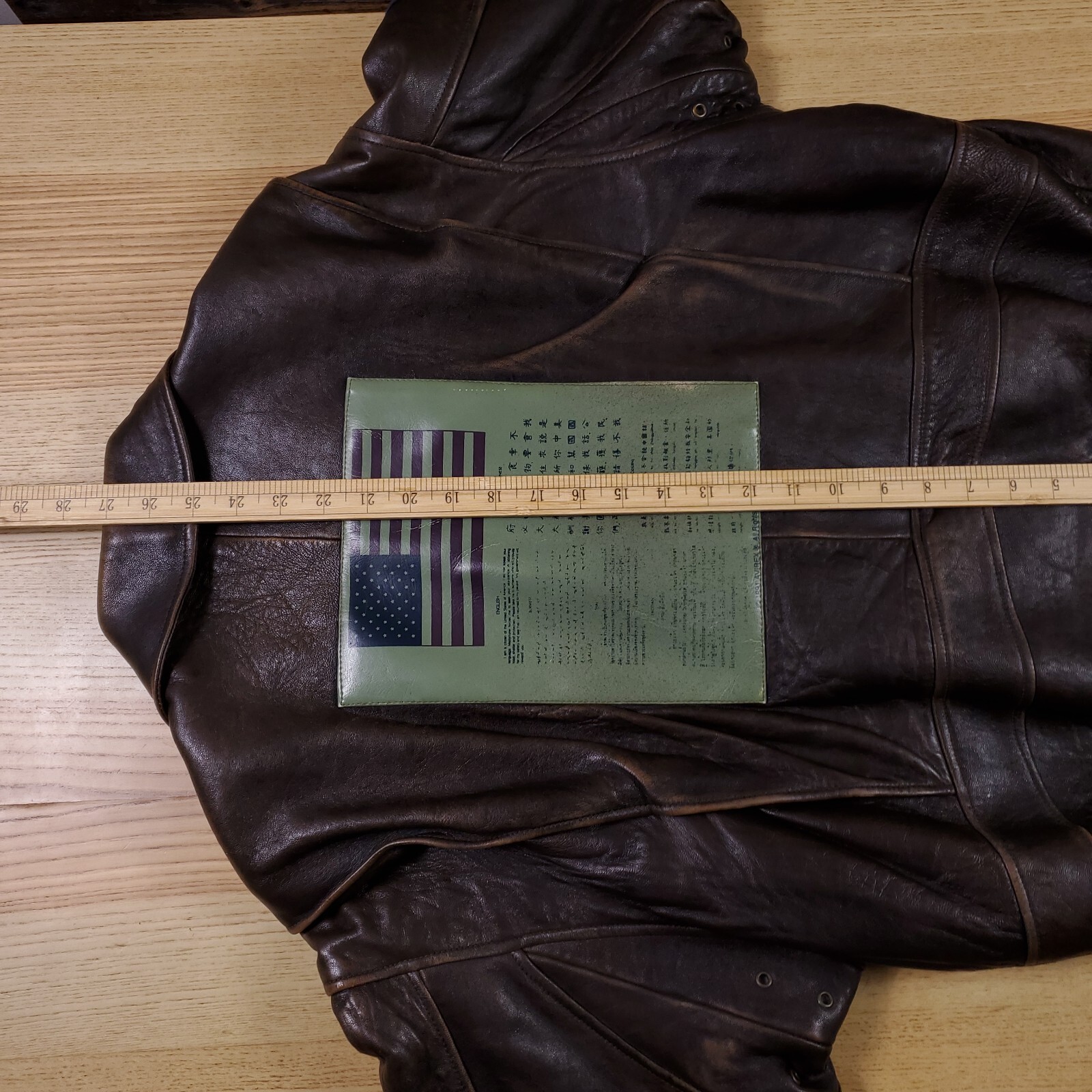 VTG AVIREX Type G-1 Leather Flight Bomber Jacket Size S or M