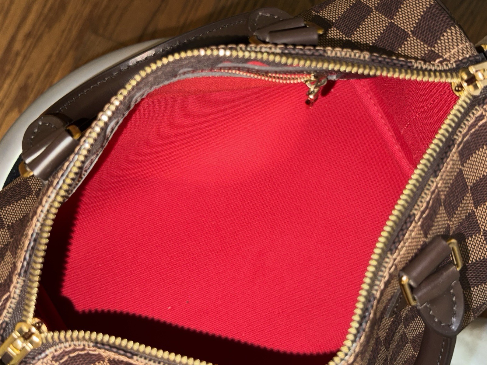 Louis Vuitton Speedy B 25 Damier Ebene