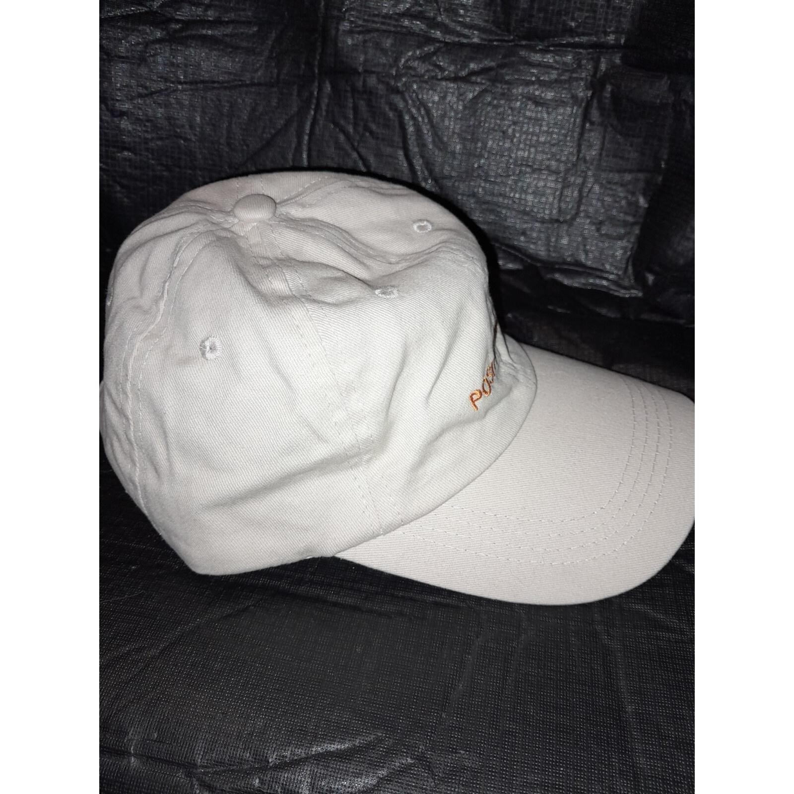 Positive Vibes Baseball Hat Cap Beige Yellow Adjustable Summer Beach Travel Hat