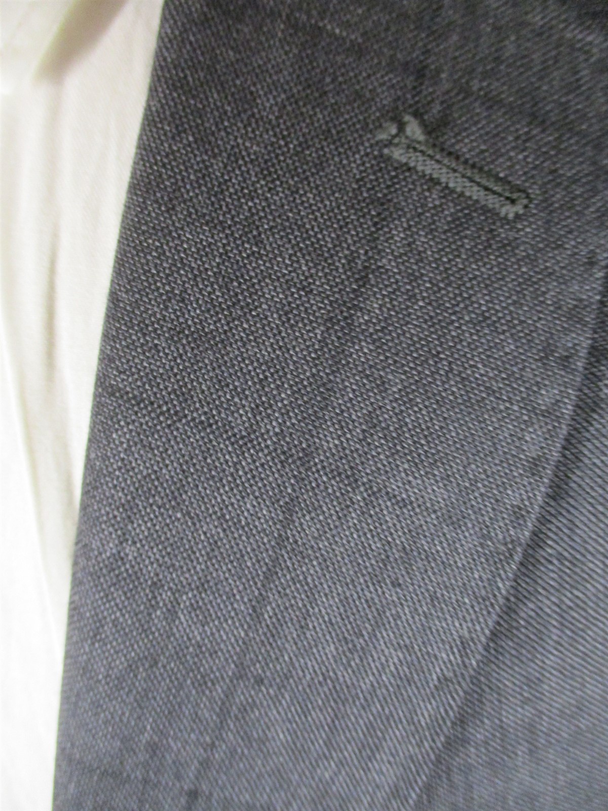 Todd Snyder Mens Charcoal Windowpane 2 Btn Wool Mayfair Fit Sport Coat 48R