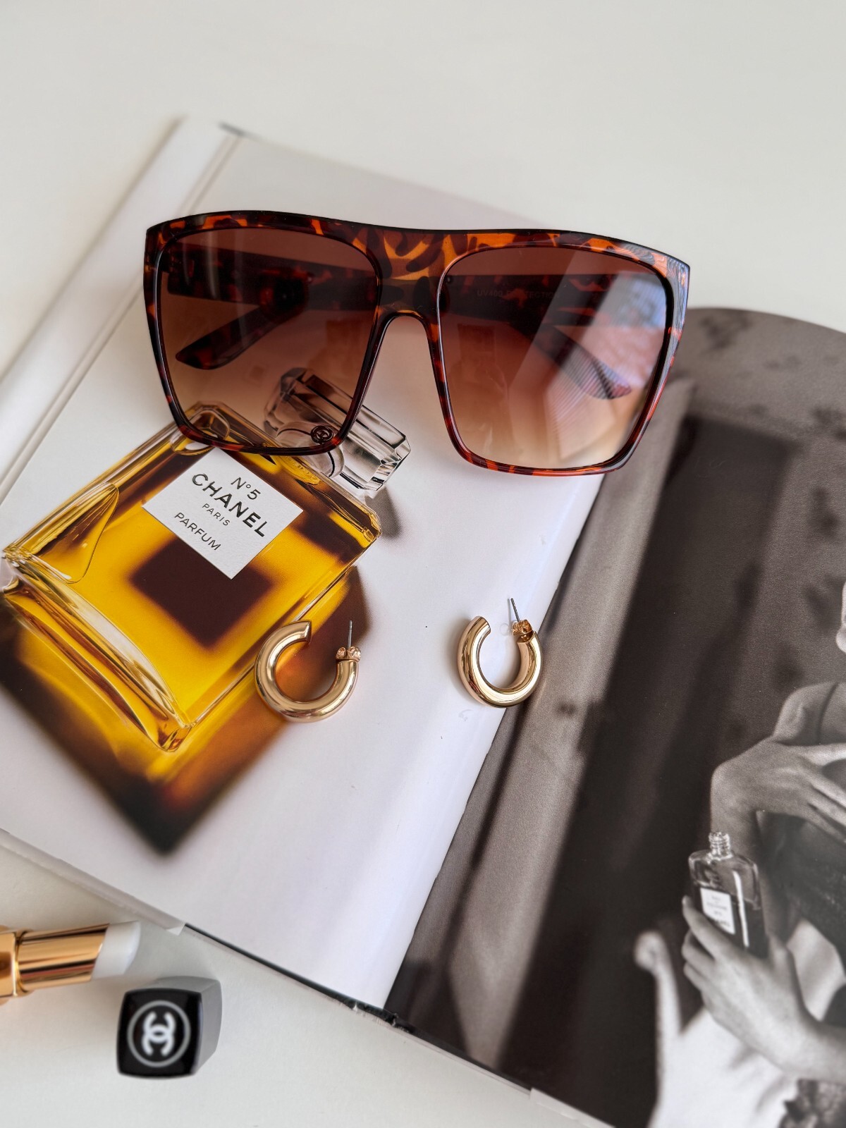 Lauren Flat Top Oversized HUGE Large Square Aviator Women Sunglasses GAFAS SHADZ