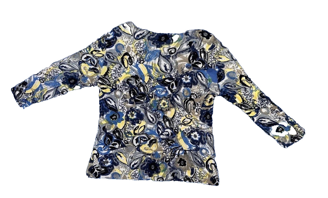 Comfortable & Cute “New” CHICO’s (3.5) XL/18 Long Sleeve Top