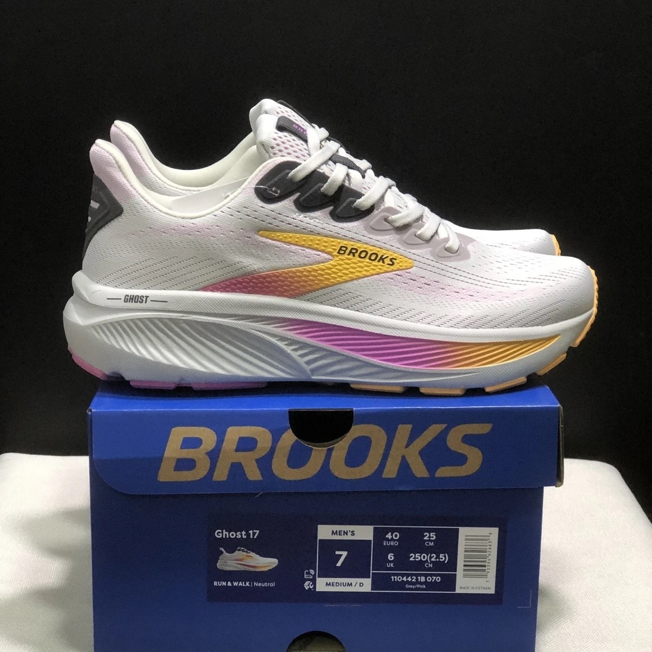 Brooks Ghost 17 Men Shoe Running Sneaker