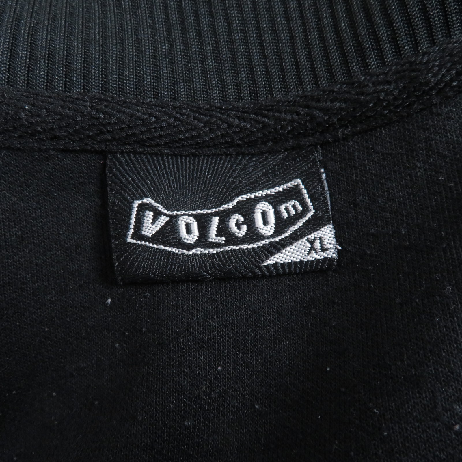 Vintage Volcom Jacket Mens XL Black Track 9 Mile Y2K Streetwear Skateboard Retro