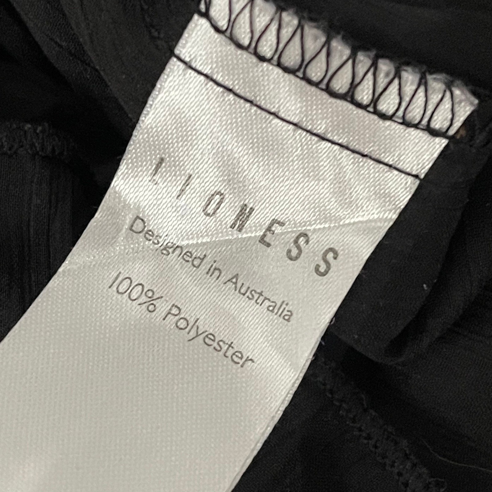Lioness Stop Motion Sheer Off the Shoulder Top – Black – Size Small