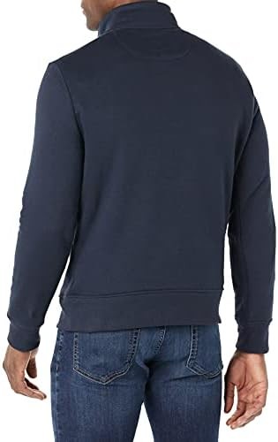 Men’s Quarter-Zip Fleece Pullover Long Sleeve Comfortable Casual Sweatshirt