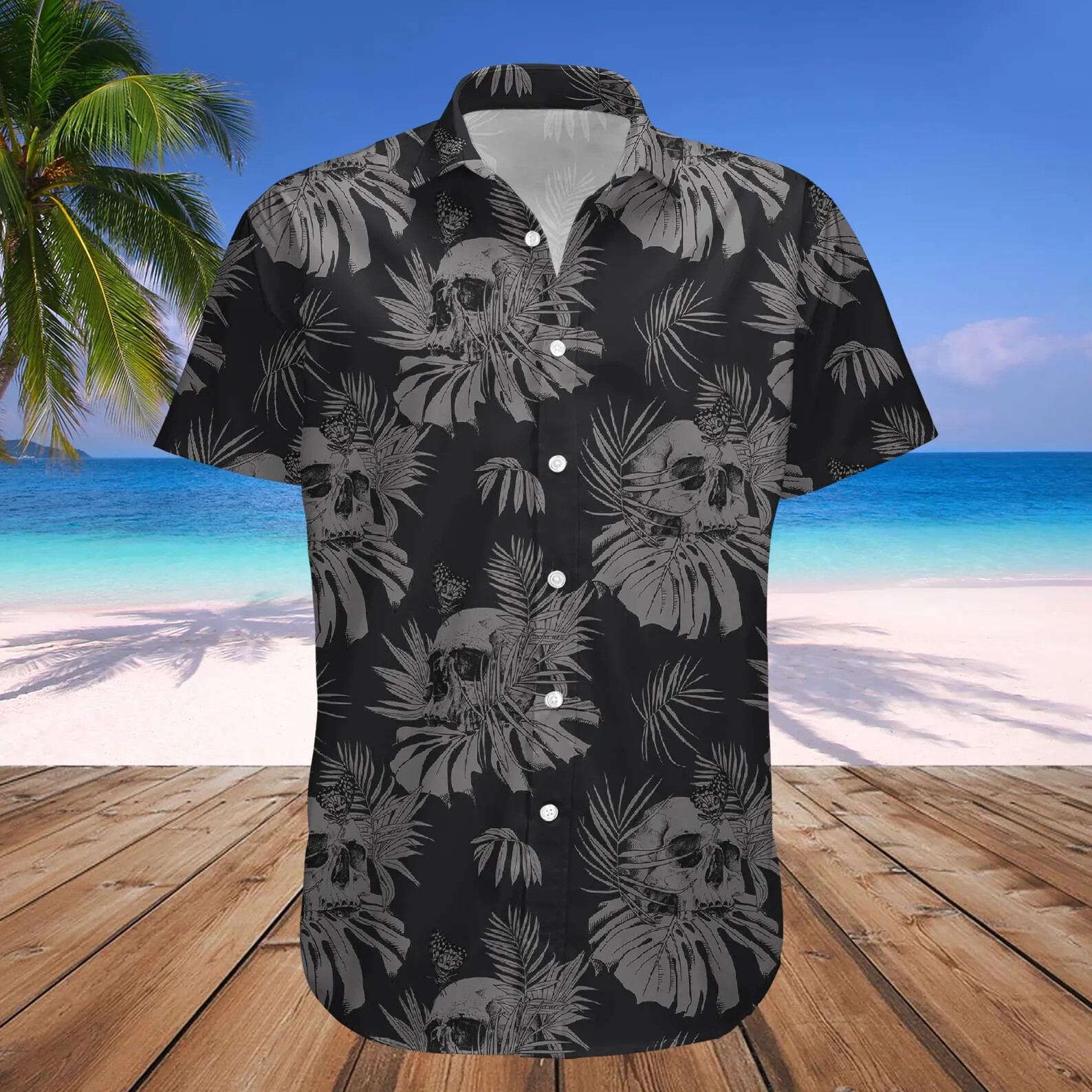 Skeleton 3D HAWAII SHIRT Mother Day Gift All Over Print Best price Us Size