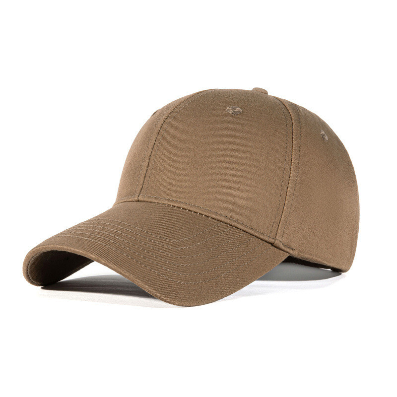 Cotton Baseball Cap Ball Dad Hat Adjustable Plain Solid Washed Men Washed