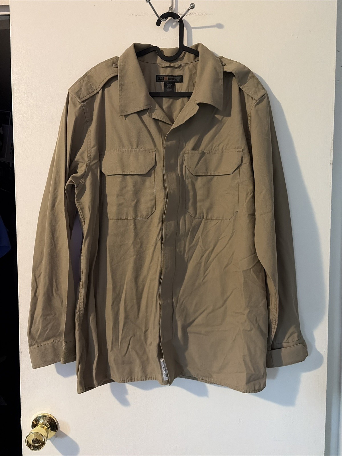5.11 Tactical CDCR Mens Long Sleeve Duty Mens Shirt Tan ARK72082 US ￼
