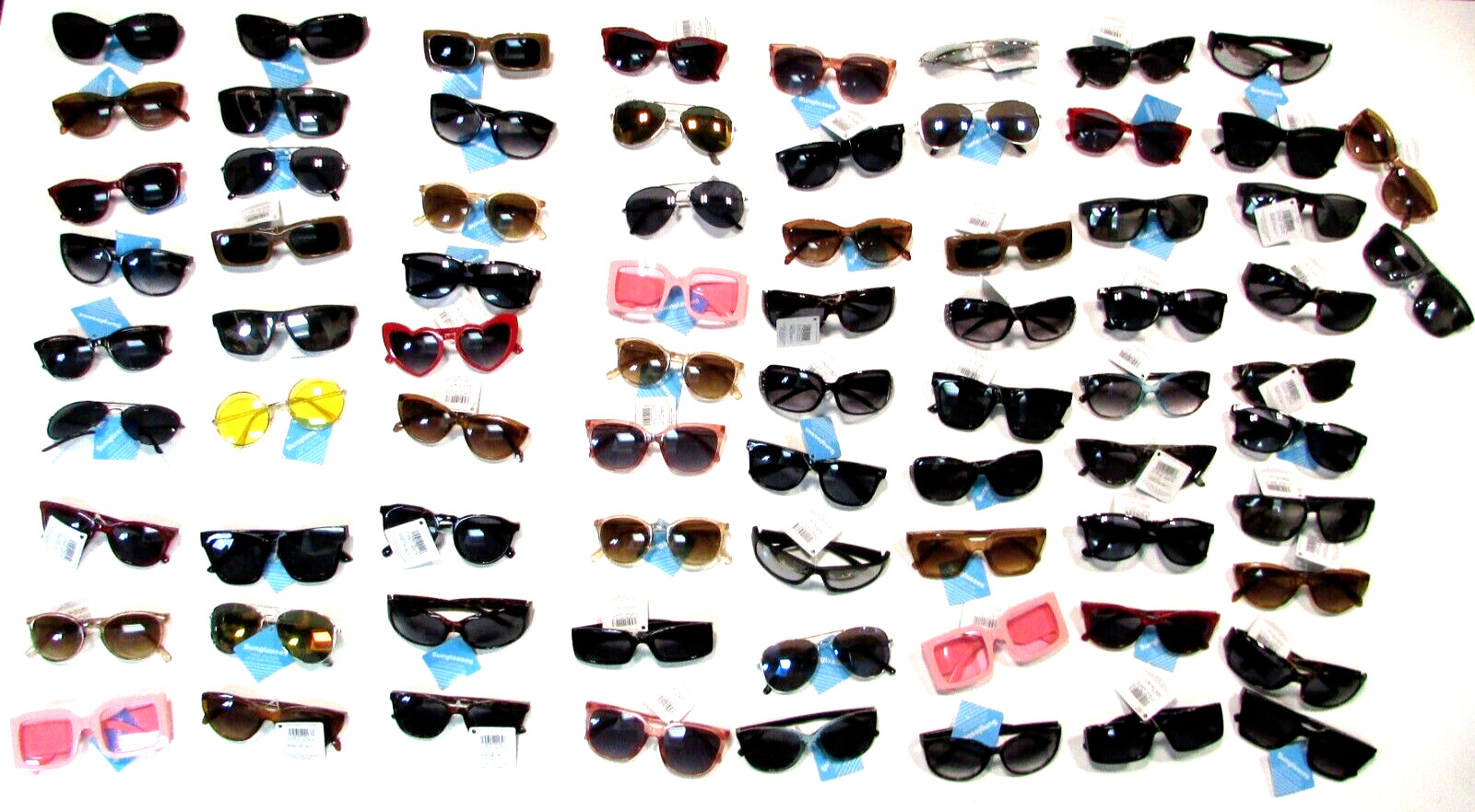 Wholesale Lot of 75 NEW Foster Grant FGX INTL Sunglasses – Mixed Styles