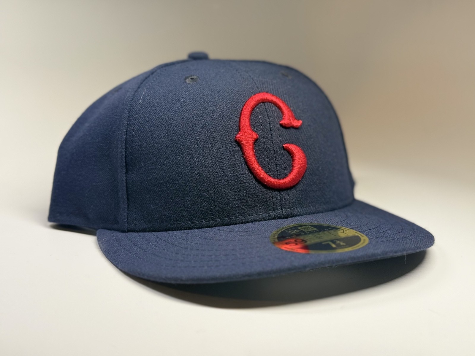 Cleveland Buckeyes New Era Deadstock Turn Back the Clock Throwback 9FIFTY 7 3/4
