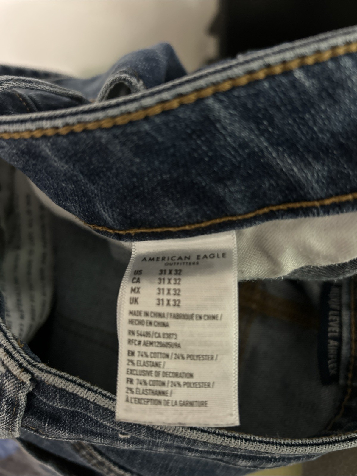 Men’s American Eagle Next Level Air flex Jeans Size 31×32