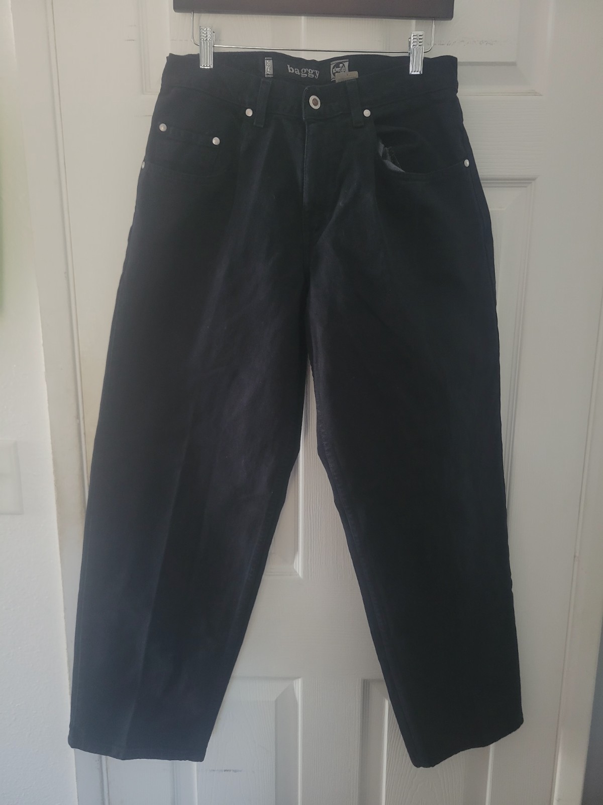 Levi’s SilverTab Baggy Black Jeans 31×30 – Early 2000’s Made in Guatemala