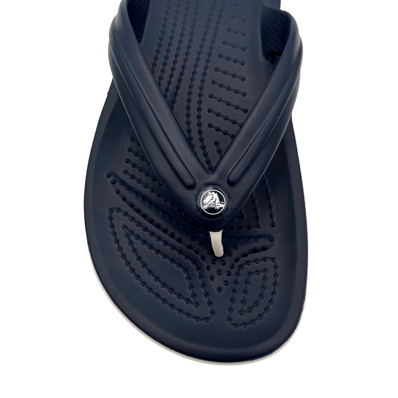 Crocs Men’s Flip Flop Sandal Size 9 Navy Water Friendly Lightweight & Comfy