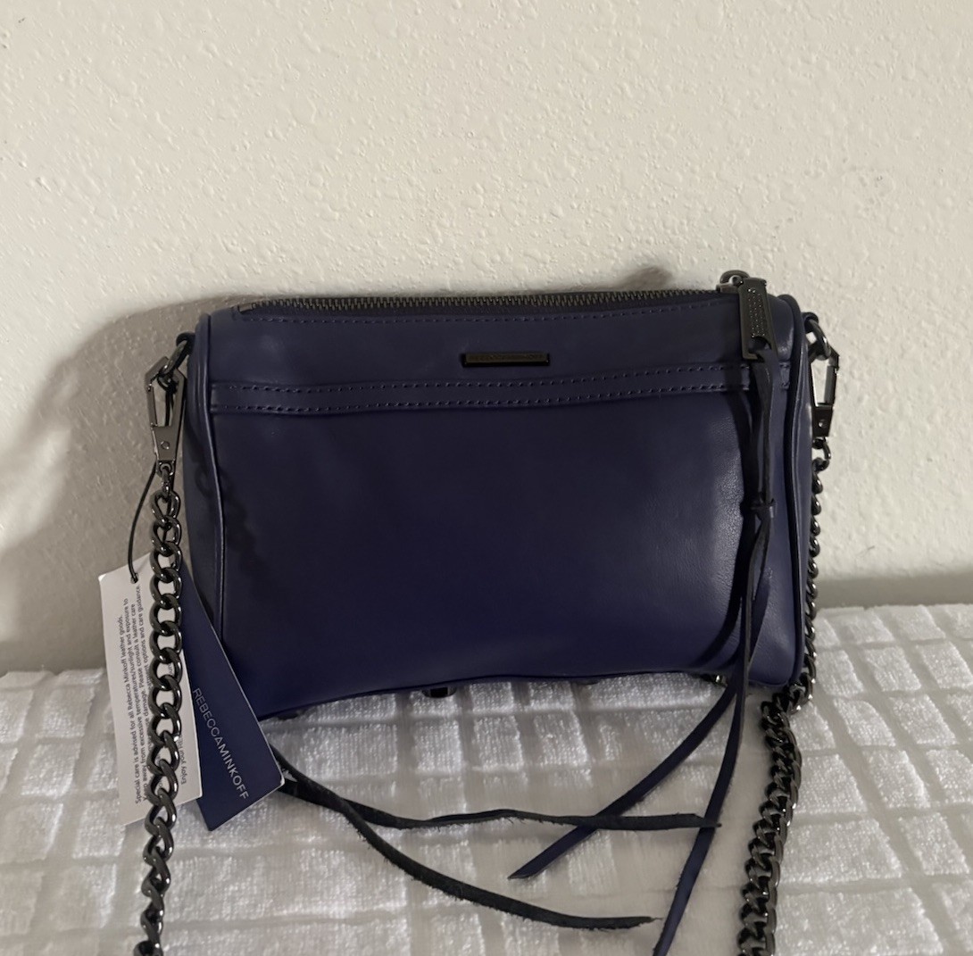 Rebecca Minkoff Mini M.A.C. Crossbody, Eclipse (purple) – $195 NWT