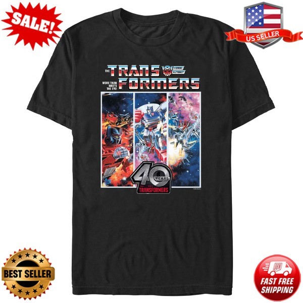Transformers 40 Years Skids Panels Unisex T-Shirt | S-5XL
