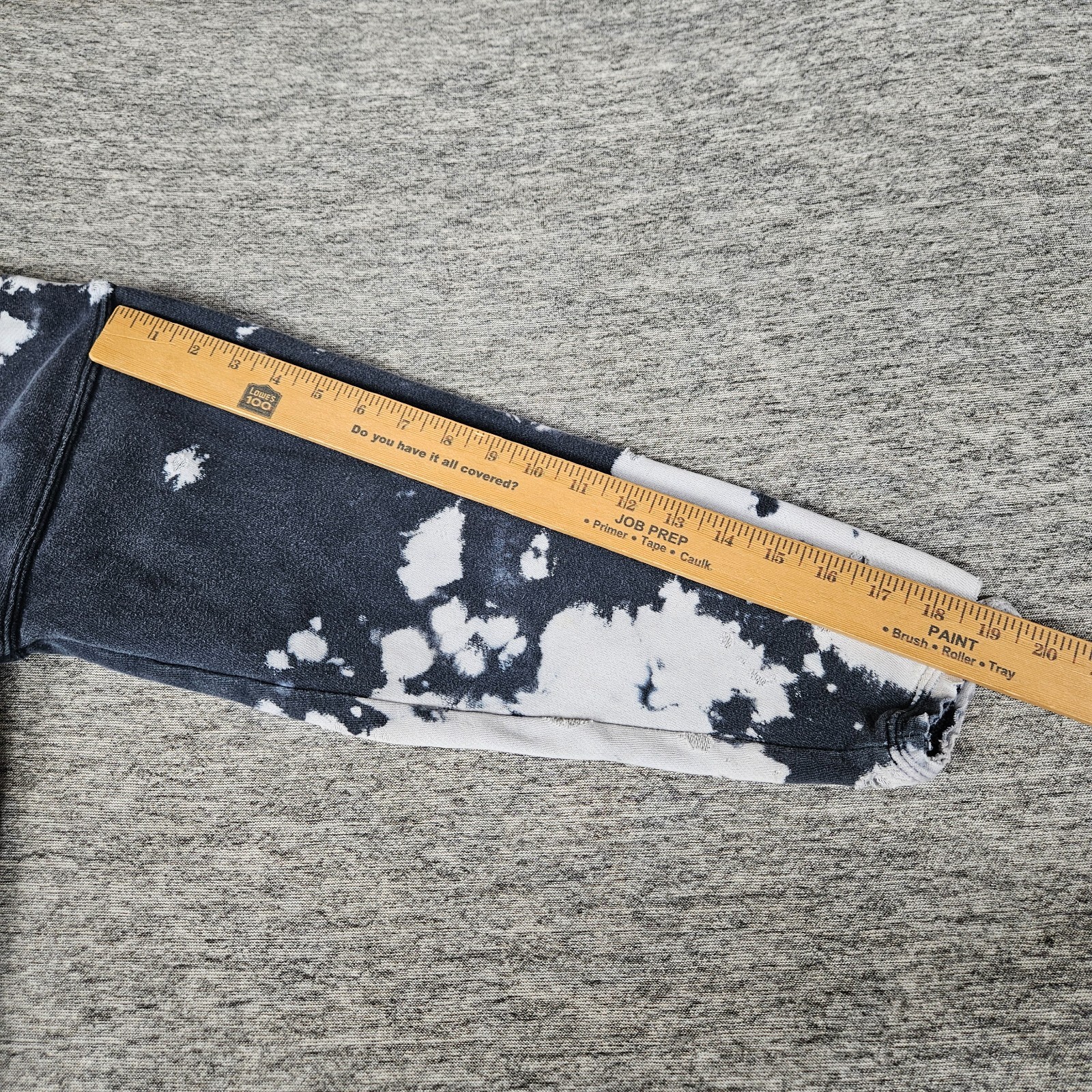 Killer Acid Hoodie Small Bleach Tie Dye Graphic Skull Streetwear Distressed