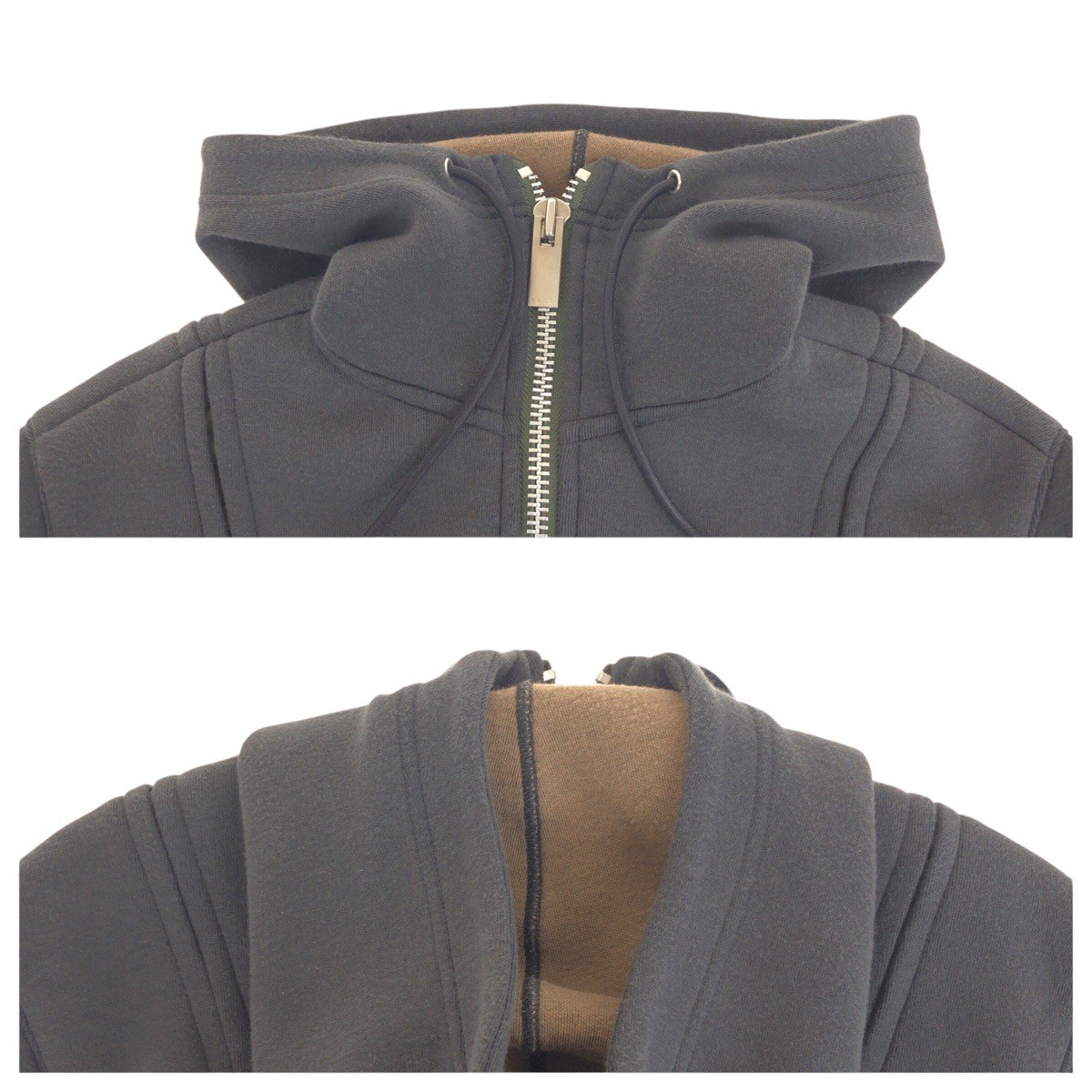 Sacai Sponge Cotton Polyester Hoodie Jacket – DUTY FREE