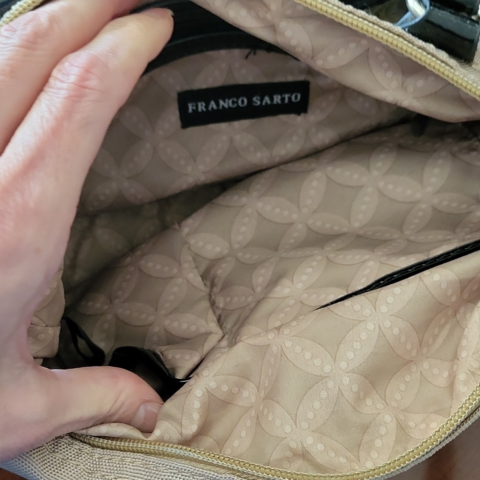 Kenneth Cole Reaction & Franco Sarto Women’s 3 Handbag Lot Brown/Beige
